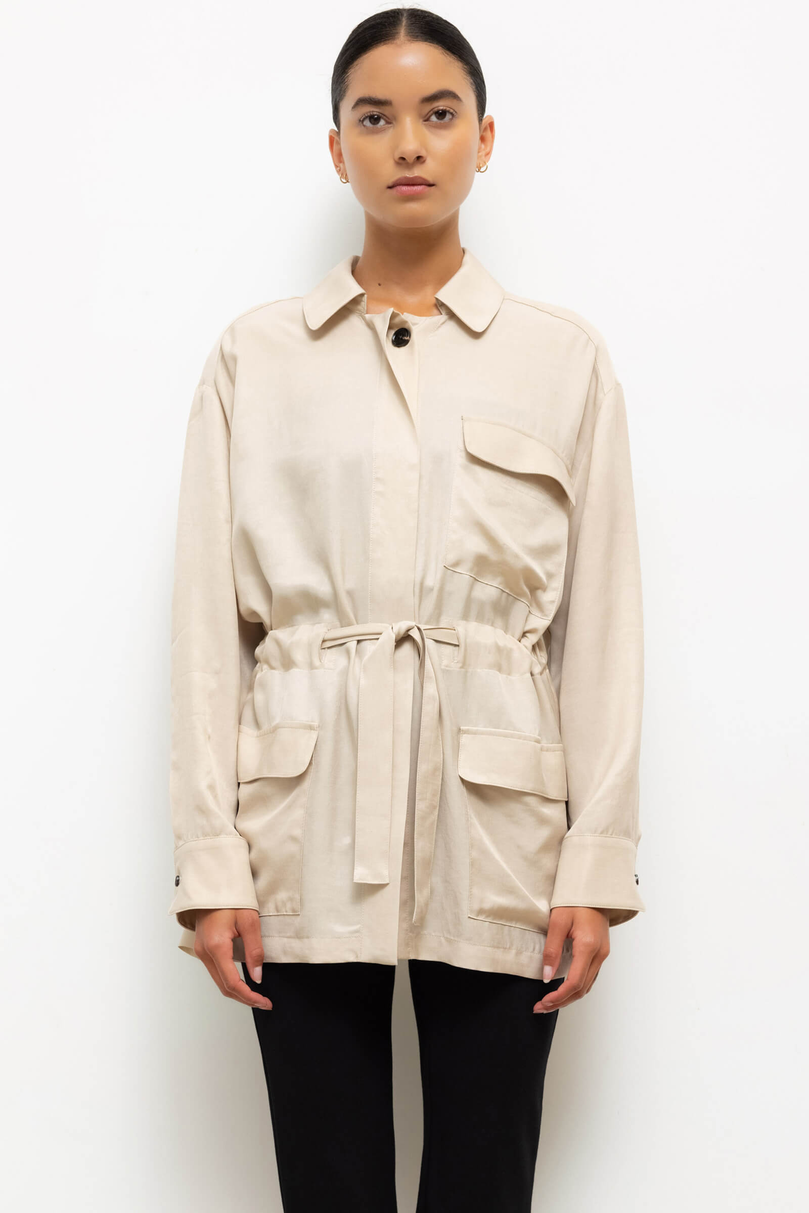 Kim Drawstring Jacket