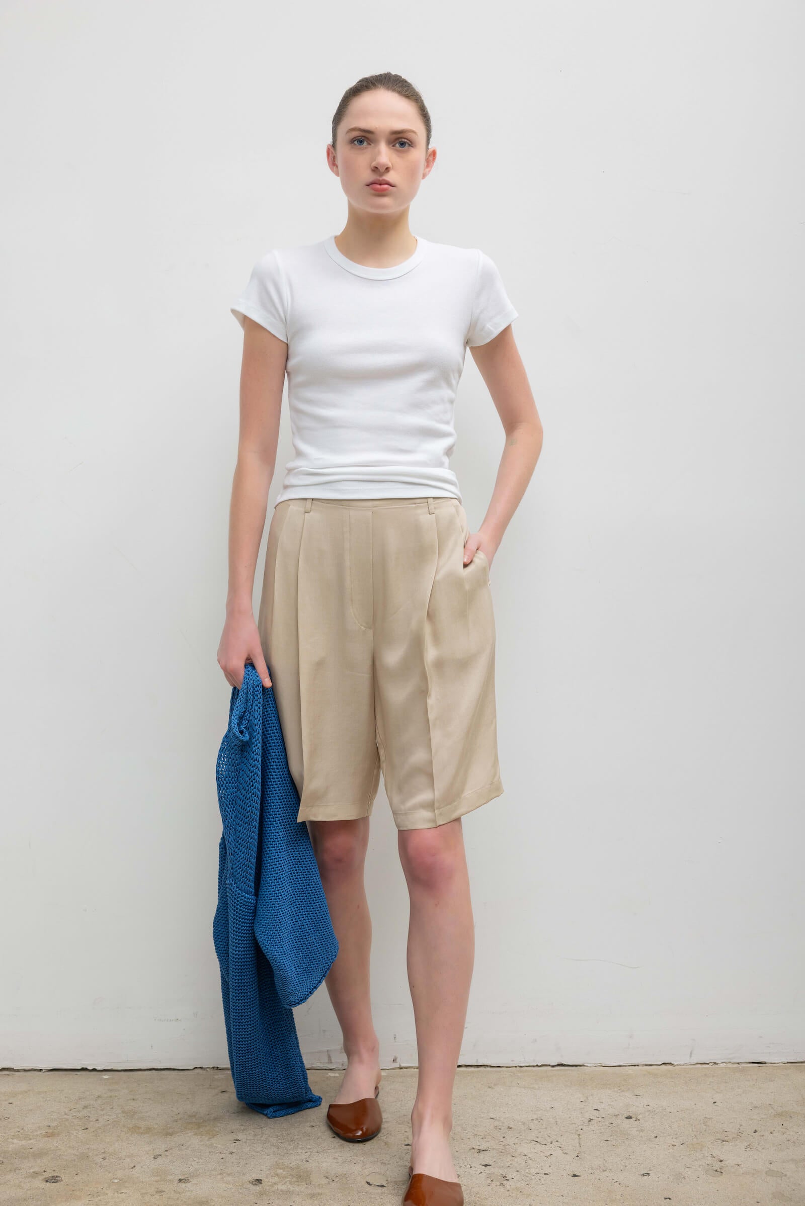 Kim Pleated City Short