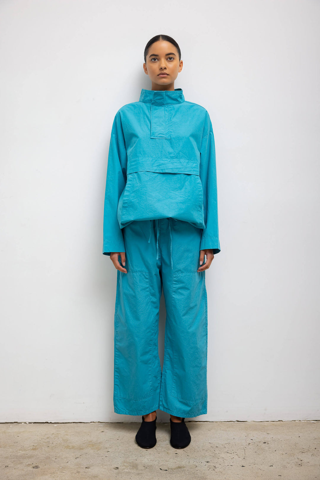 LESET Kyoto Anorak in Neptune in Cotton LESET Kyoto Anorak in Neptune in Cotton