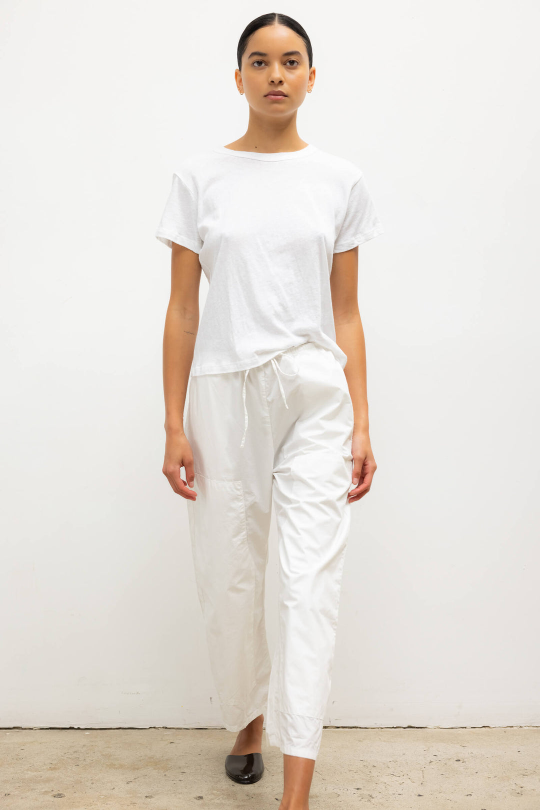 【BAON】Theming Summer Span Banding Slacks LESET_KYOTO_KYOTOCARPENTERPANT
