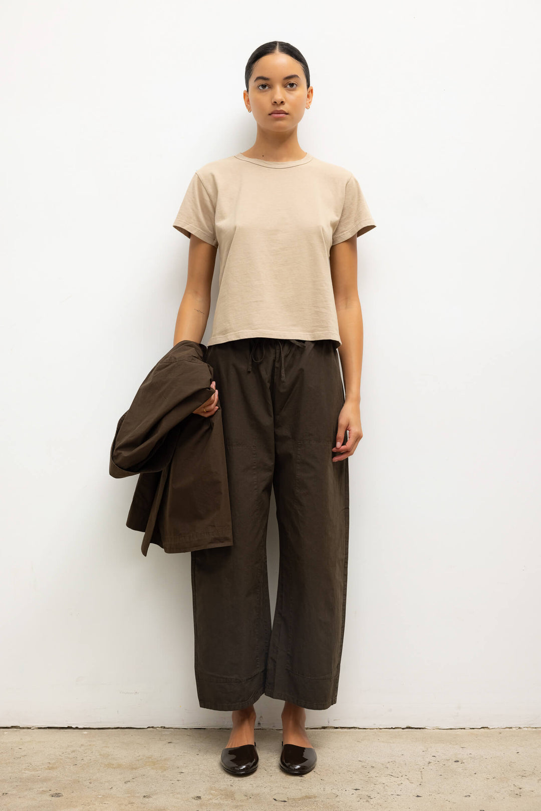 LESET Kyoto Carpenter Pant in Military in Cotton