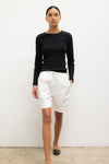 Pointelle Slim Fit Long Sleeve