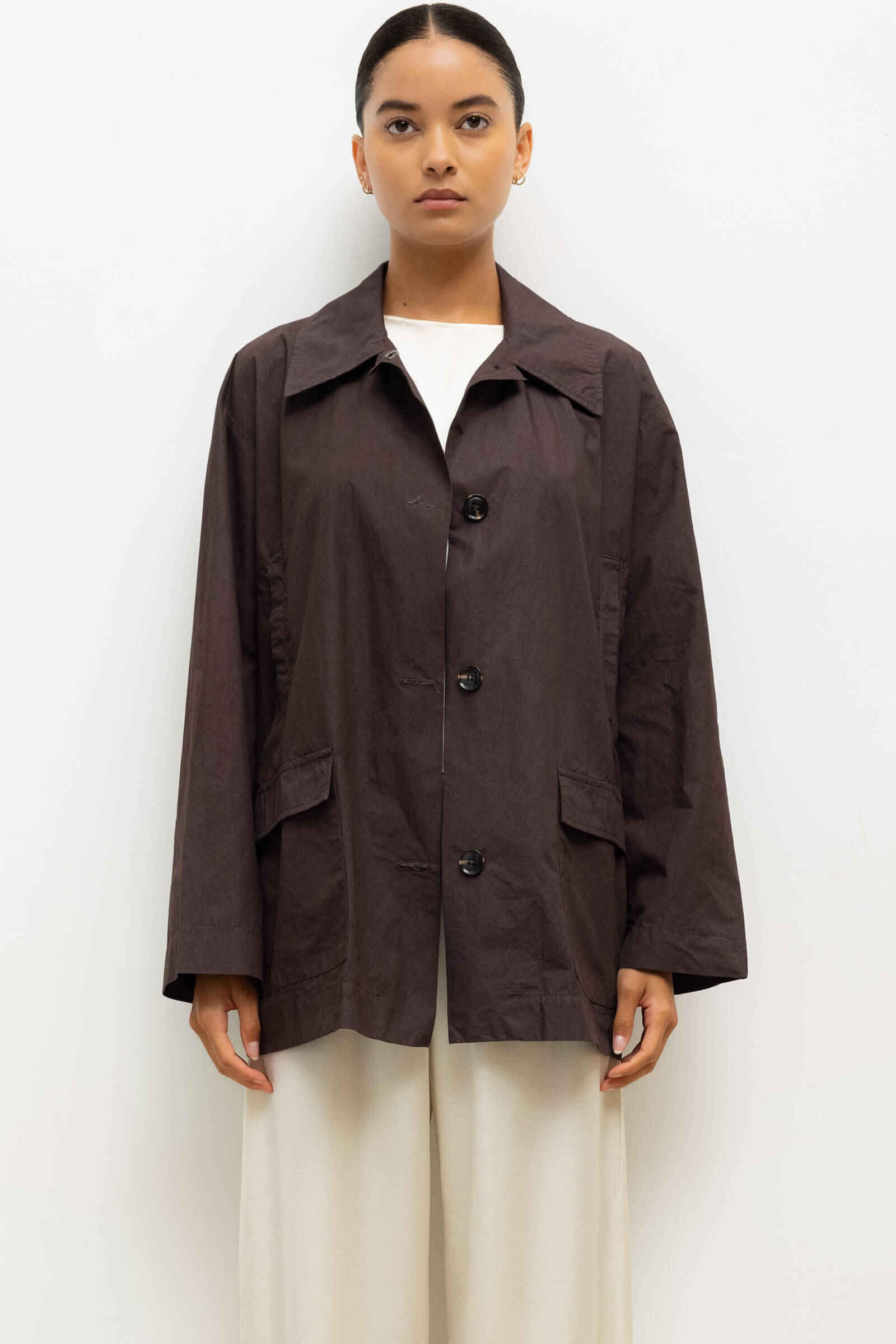 Kyoto Pocket Button Down Jacket