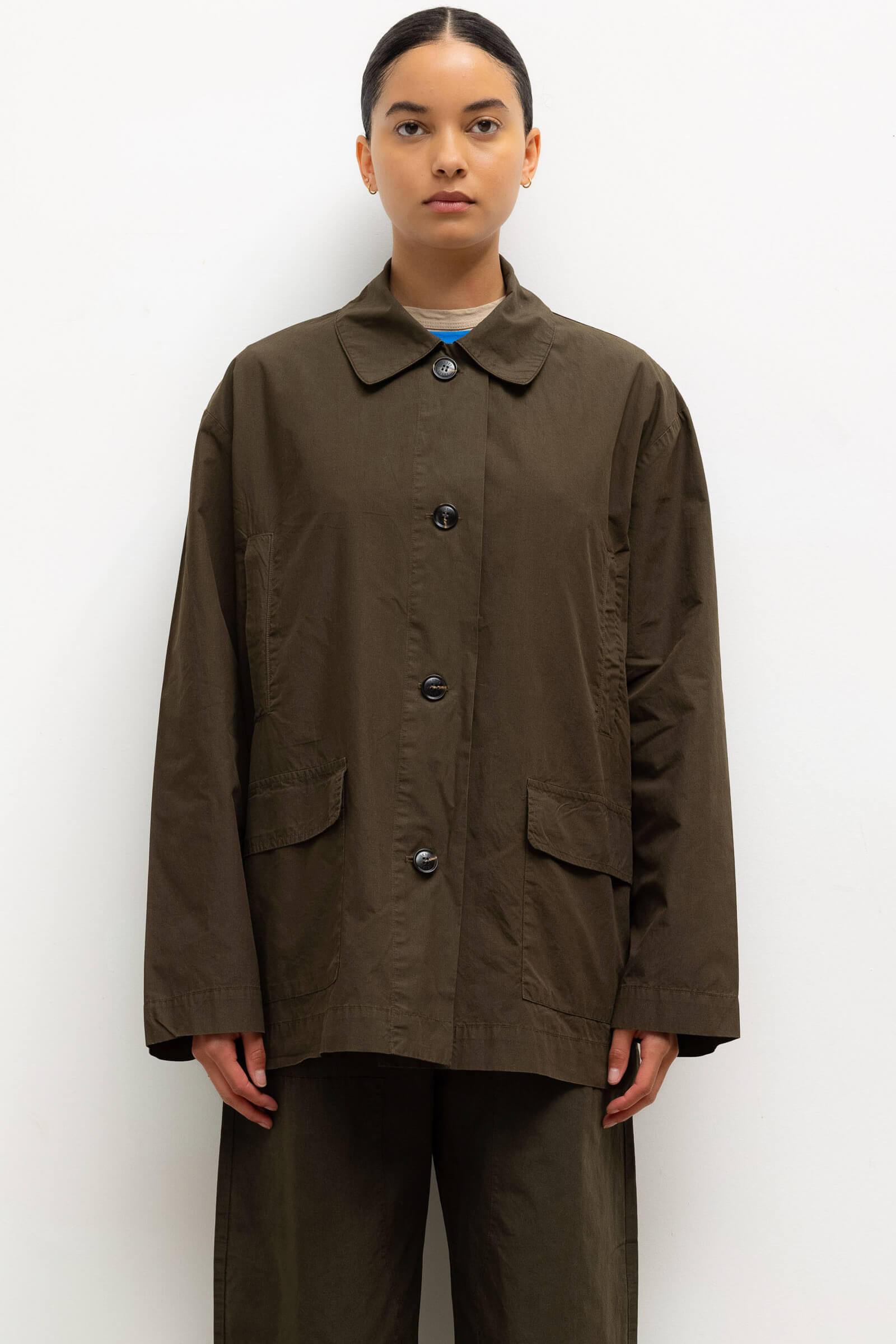 Kyoto Pocket Button Down Jacket