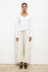 Laura V Neck Long Sleeve