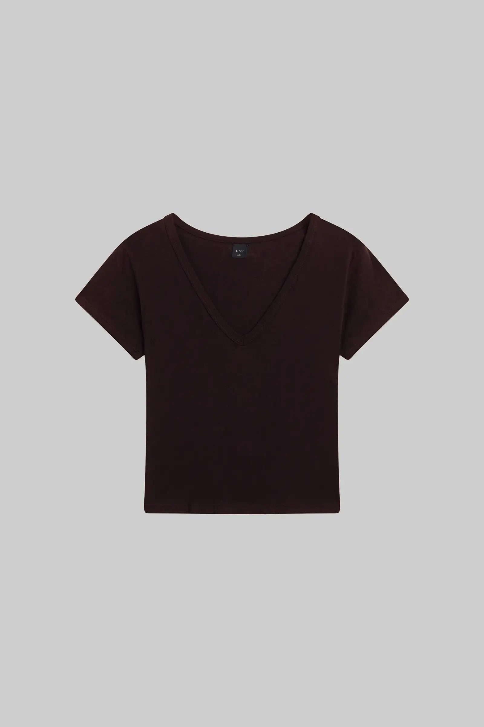 Laura V Neck Tee-2