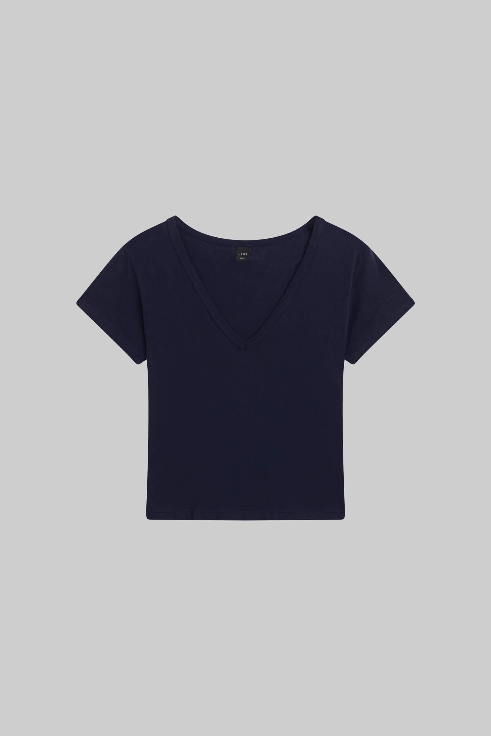 Laura V Neck Tee-2