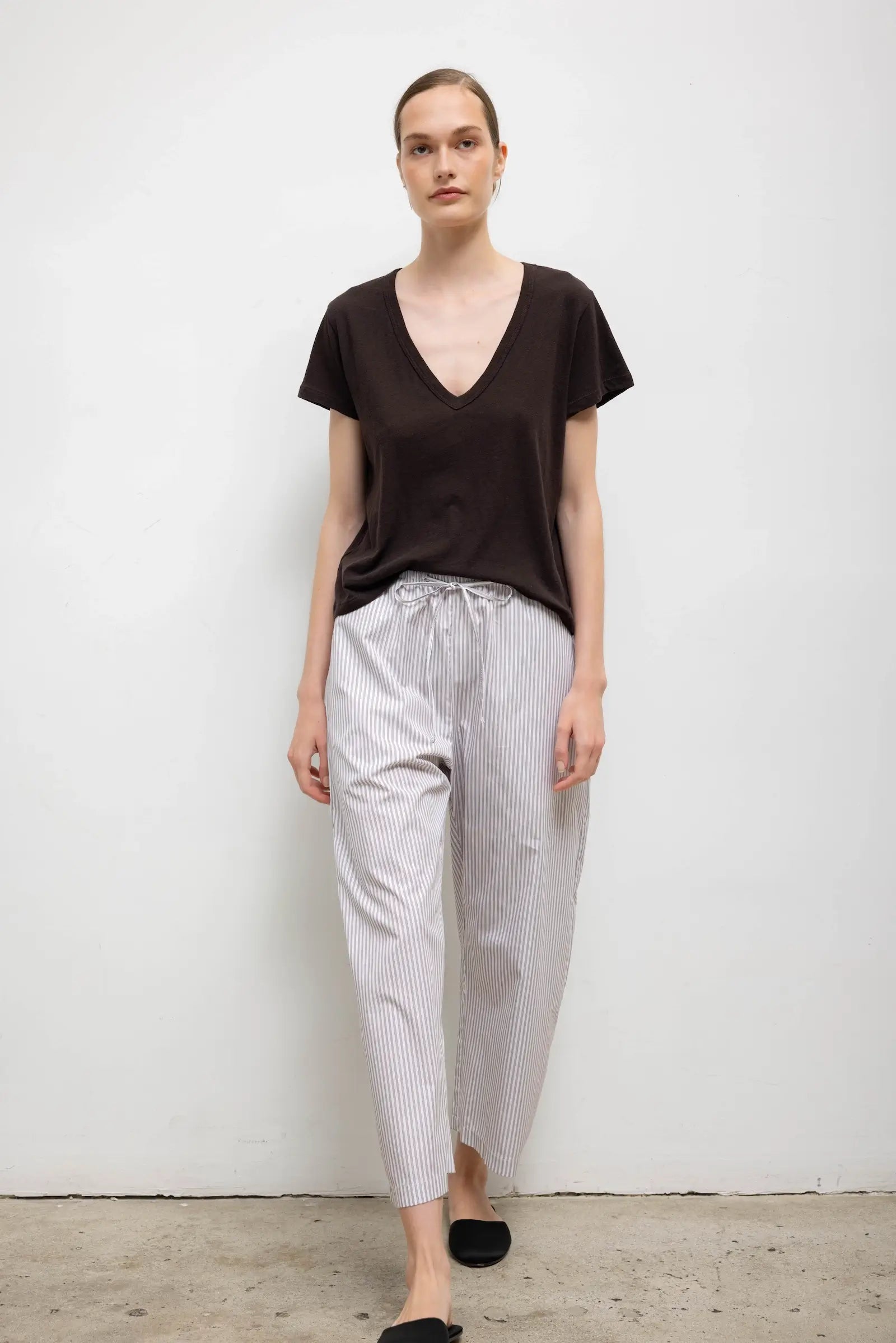 Laura V Neck Tee
