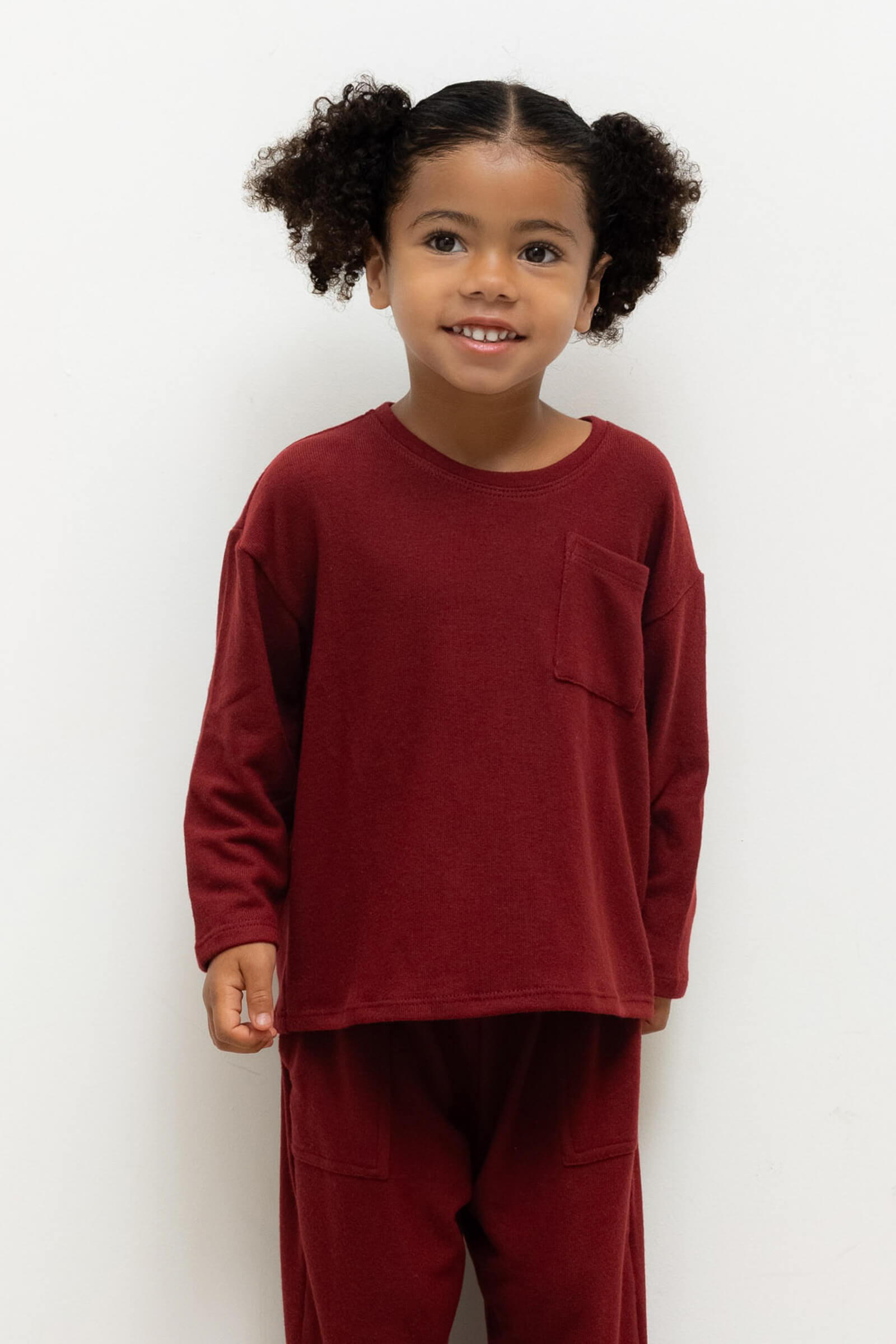 Lauren Bebe Long Sleeve Pocket Tee