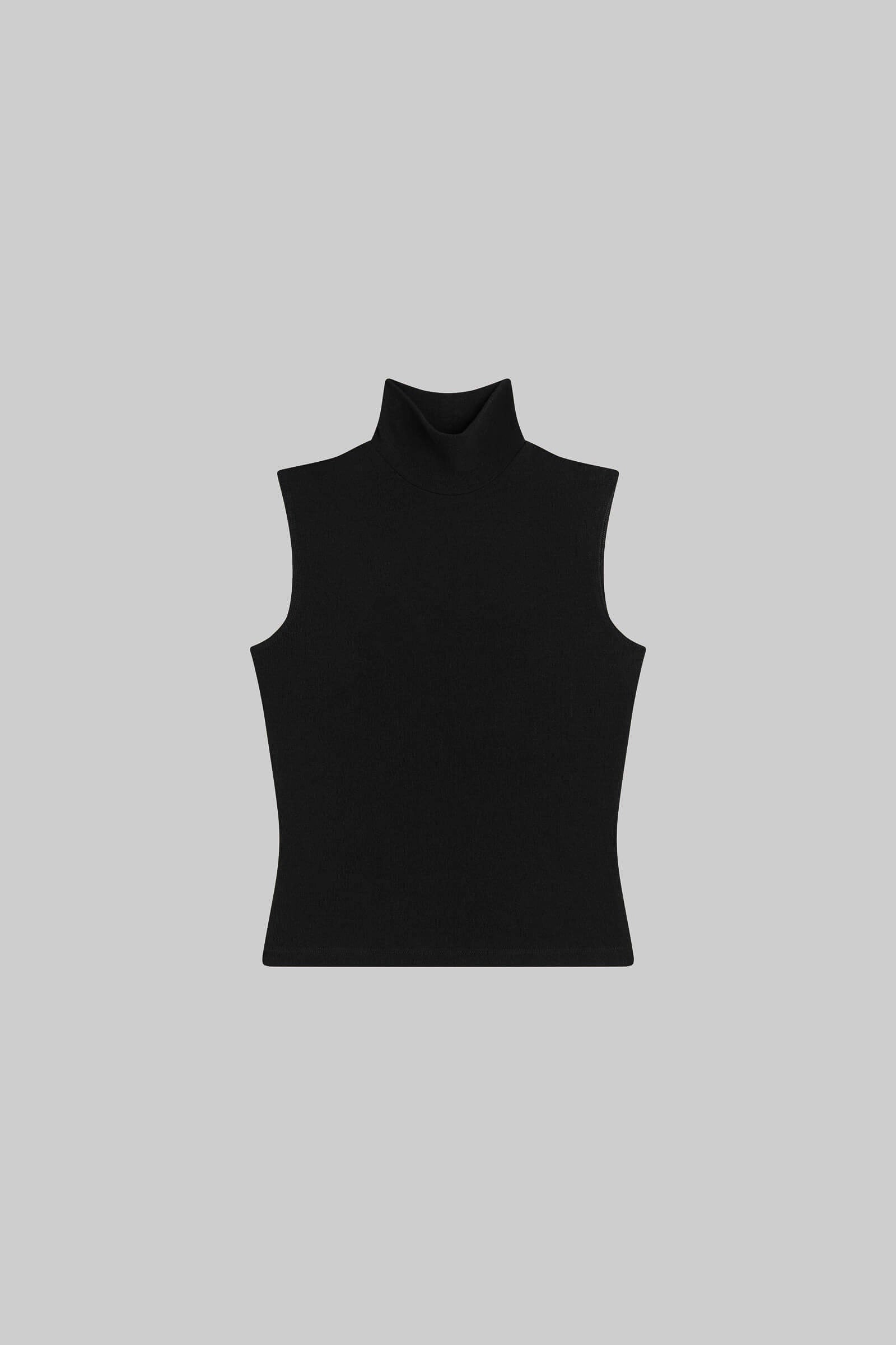 Lauren Sleeveless Turtleneck-2