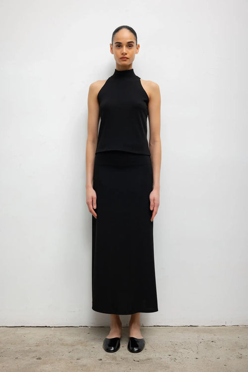 Lauren 90'S Sleeveless Turtleneck - Black - Image 3