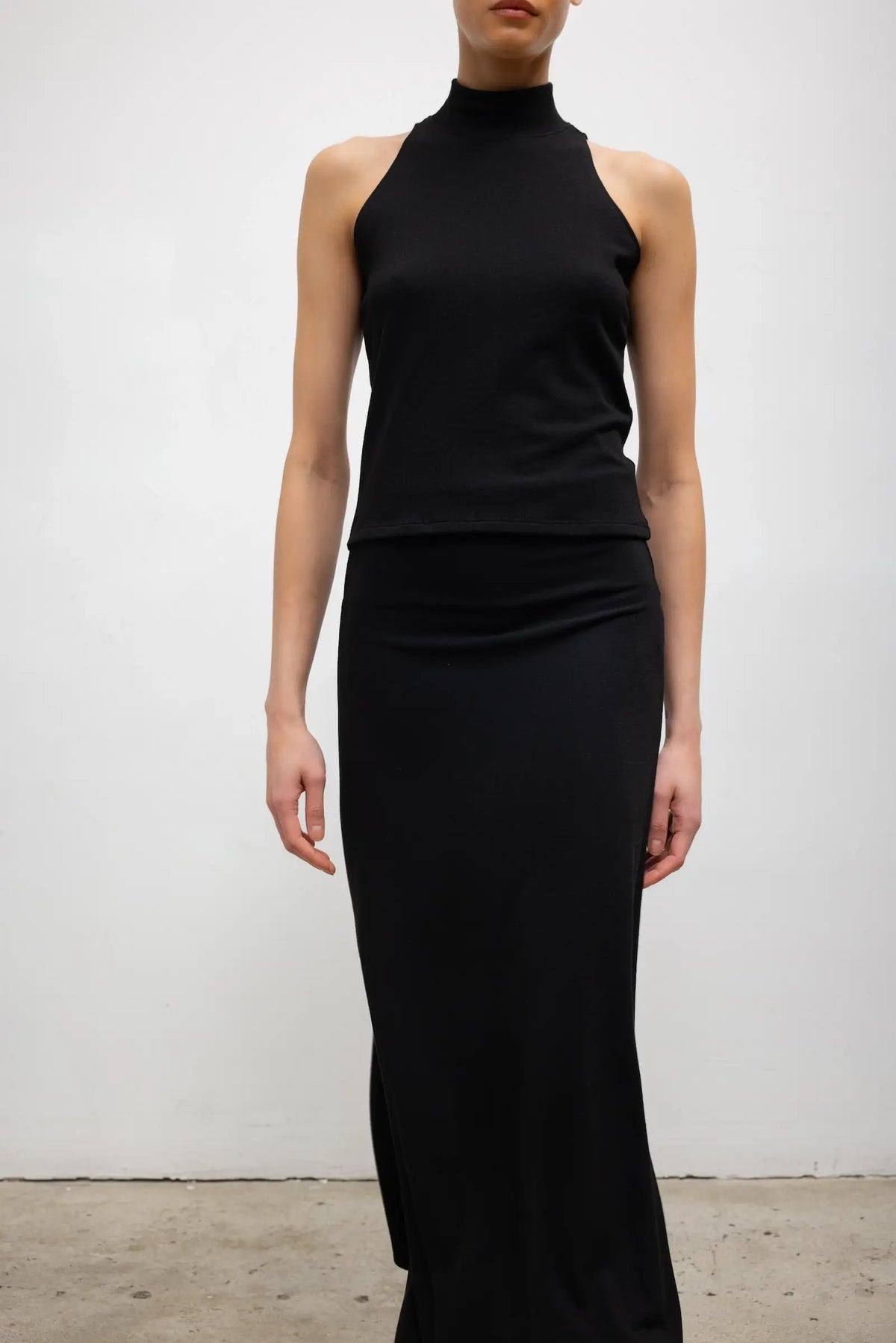 Lauren 90'S Sleeveless Turtleneck - Black - Image 5