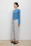 Yoshi Stripe Crop Drawstring Pant
