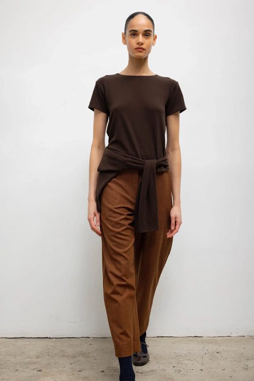 Lauren Margo Tee - Chocolate - Image 4