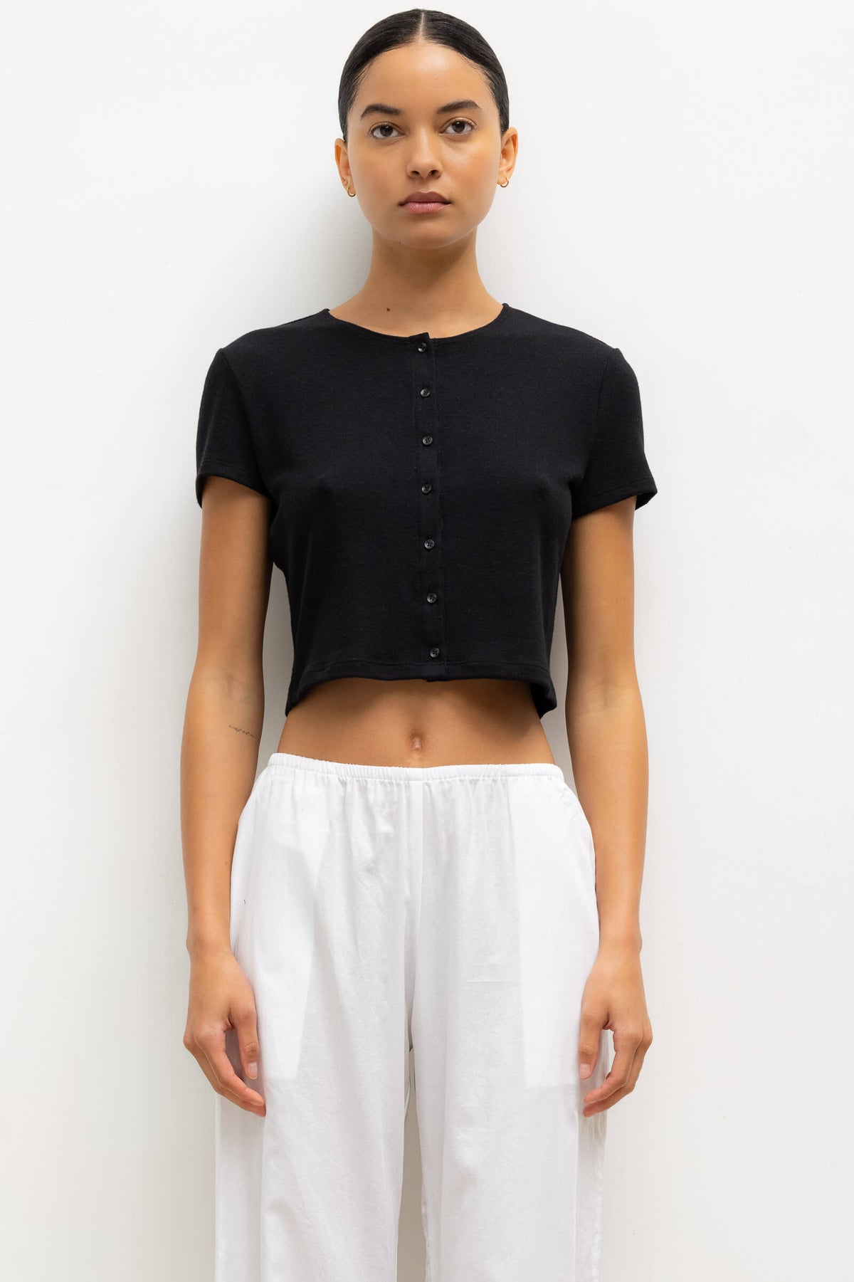 Lauren Short Sleeve Cardigan by HSPF25 MAY