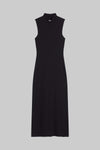 Lauren Sleeveless Turtleneck Maxi Dress