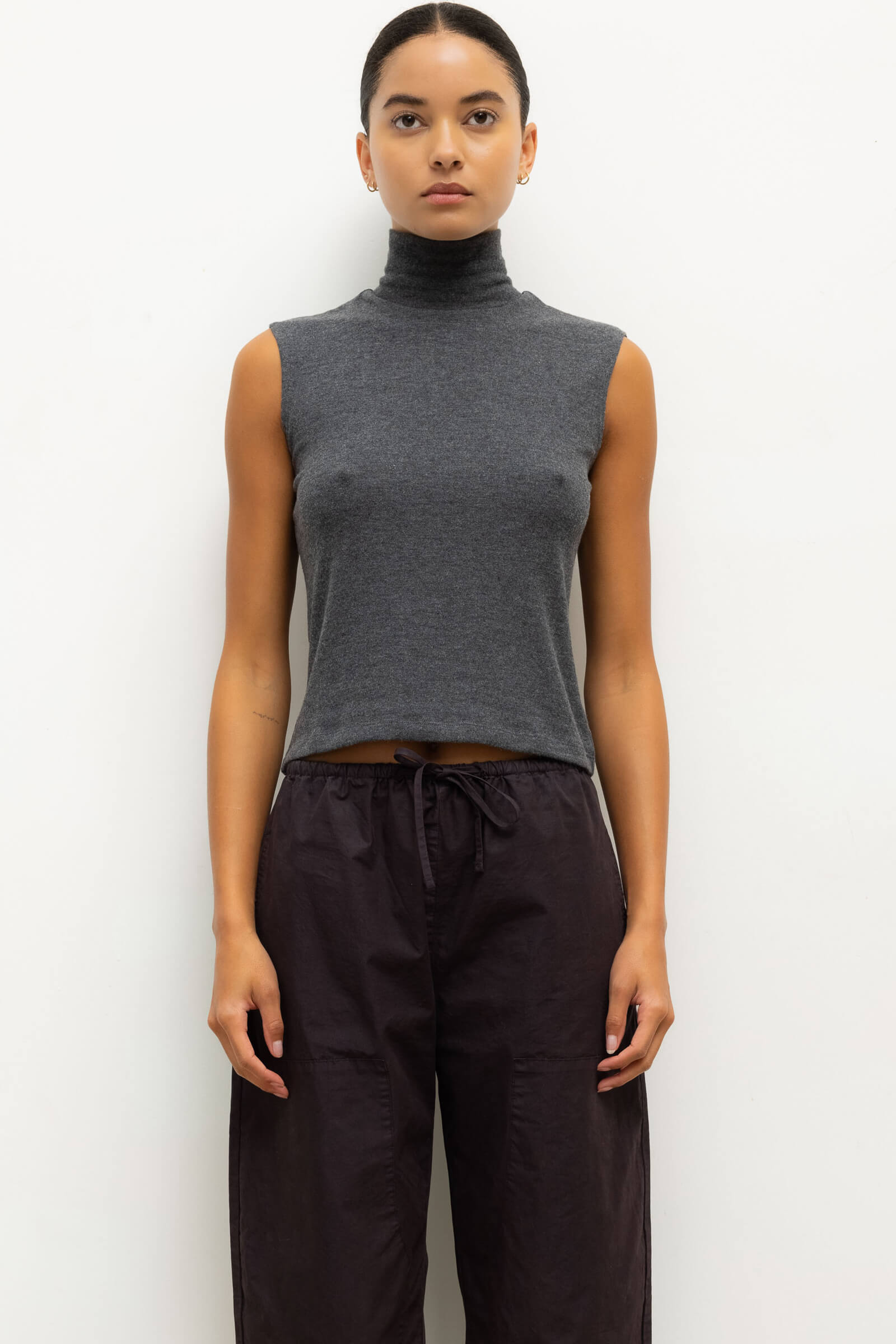 Lauren Sleeveless Turtleneck