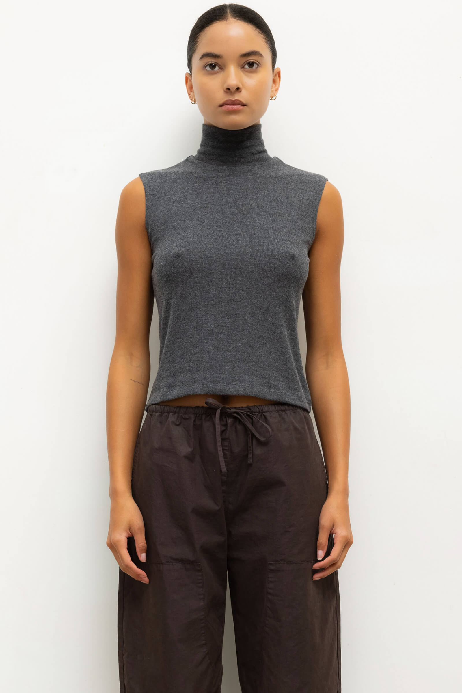 Lauren Sleeveless Turtleneck