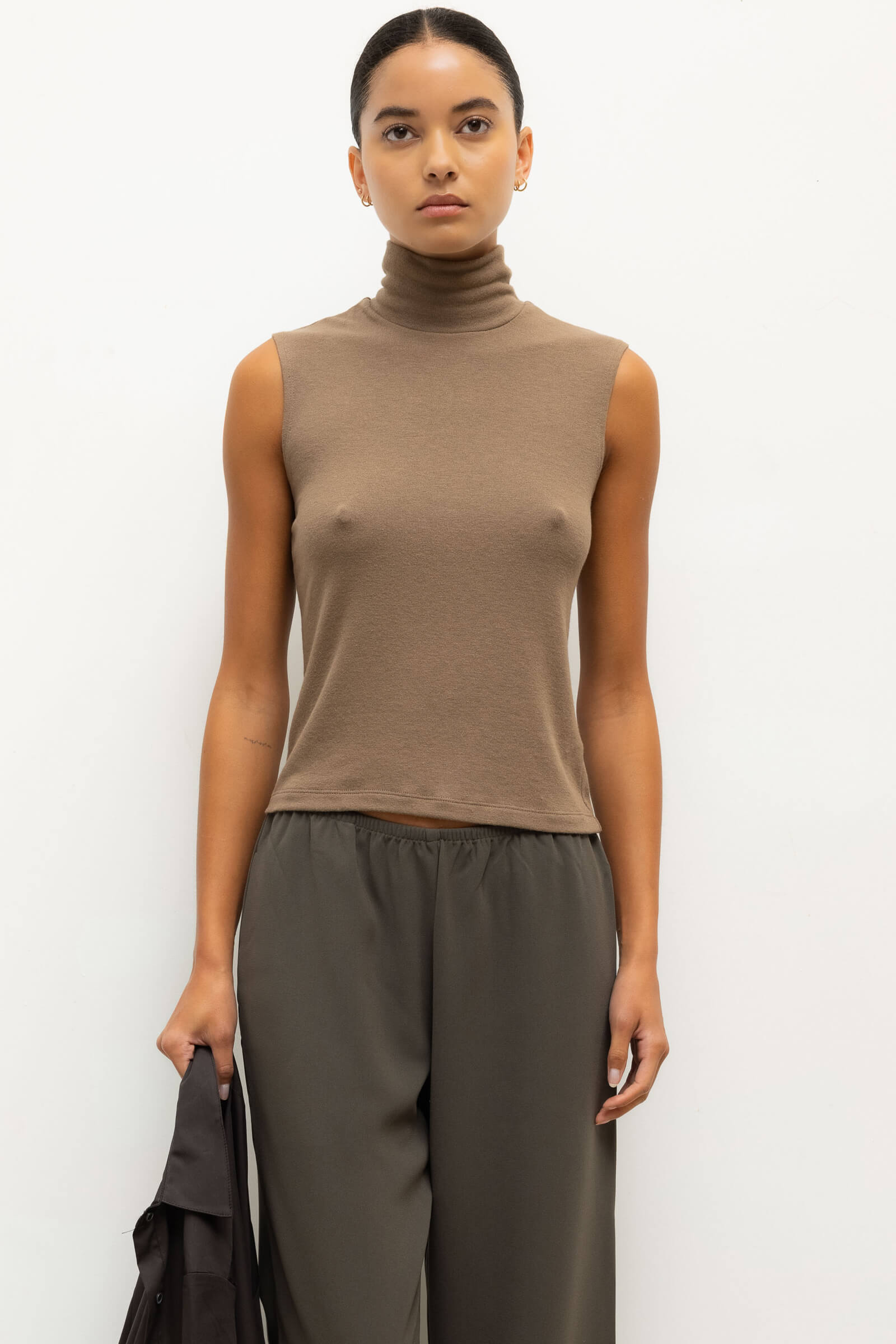 Lauren Sleeveless Turtleneck