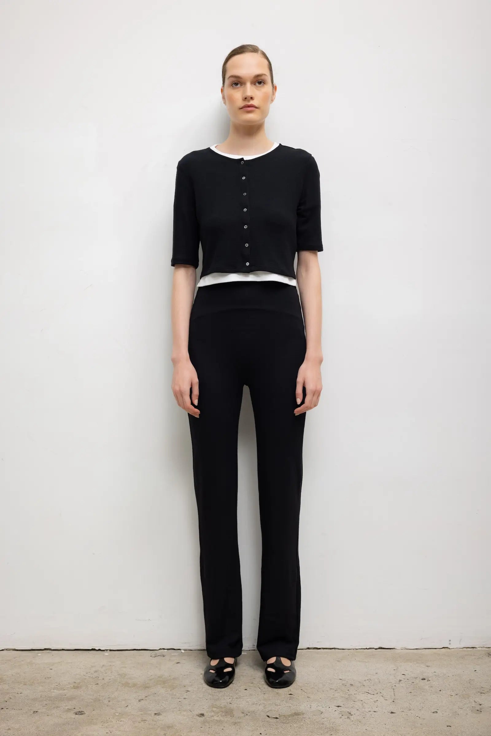 Lauren High Waist Straight Leg Pant