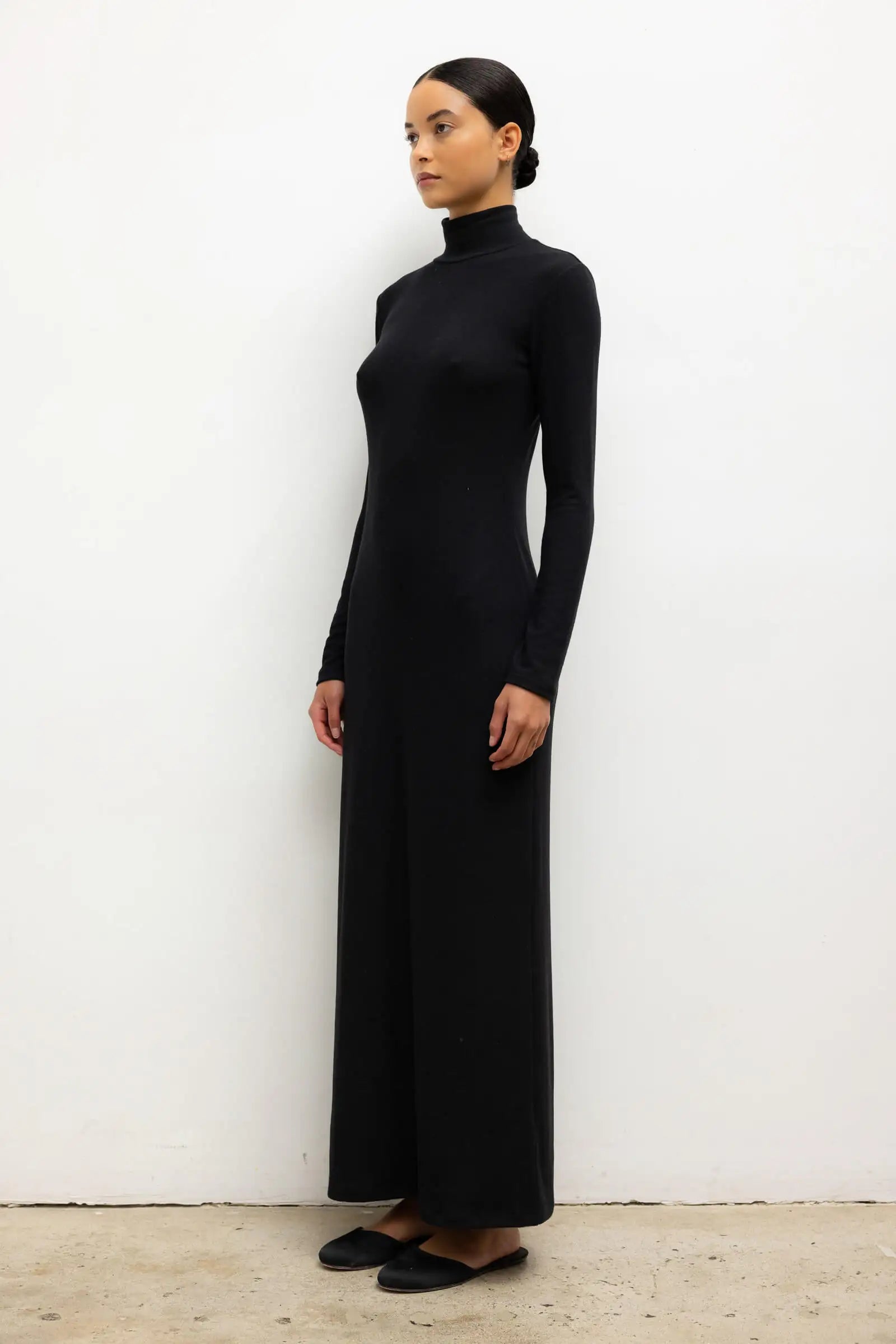 Lauren Turtleneck Maxi Dress