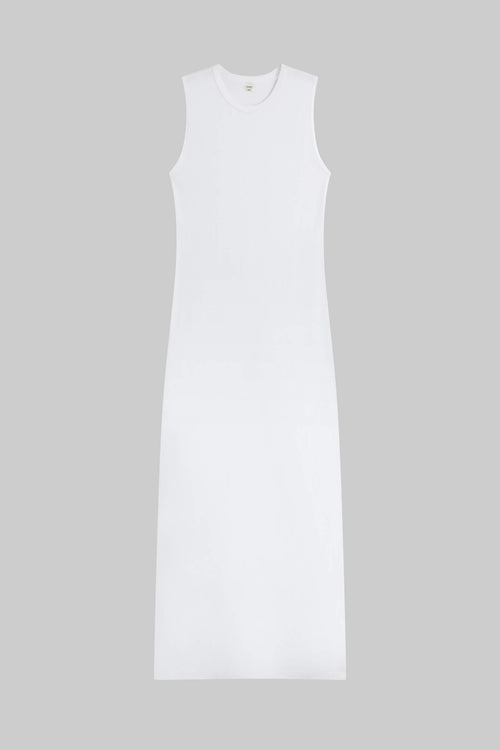 sleeveless cotton dress Tammy Sleeveless Cotton Midi Dress in Burnt Choc By DISSH