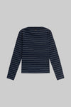 Margo Stripe Long Sleeve Boatneck