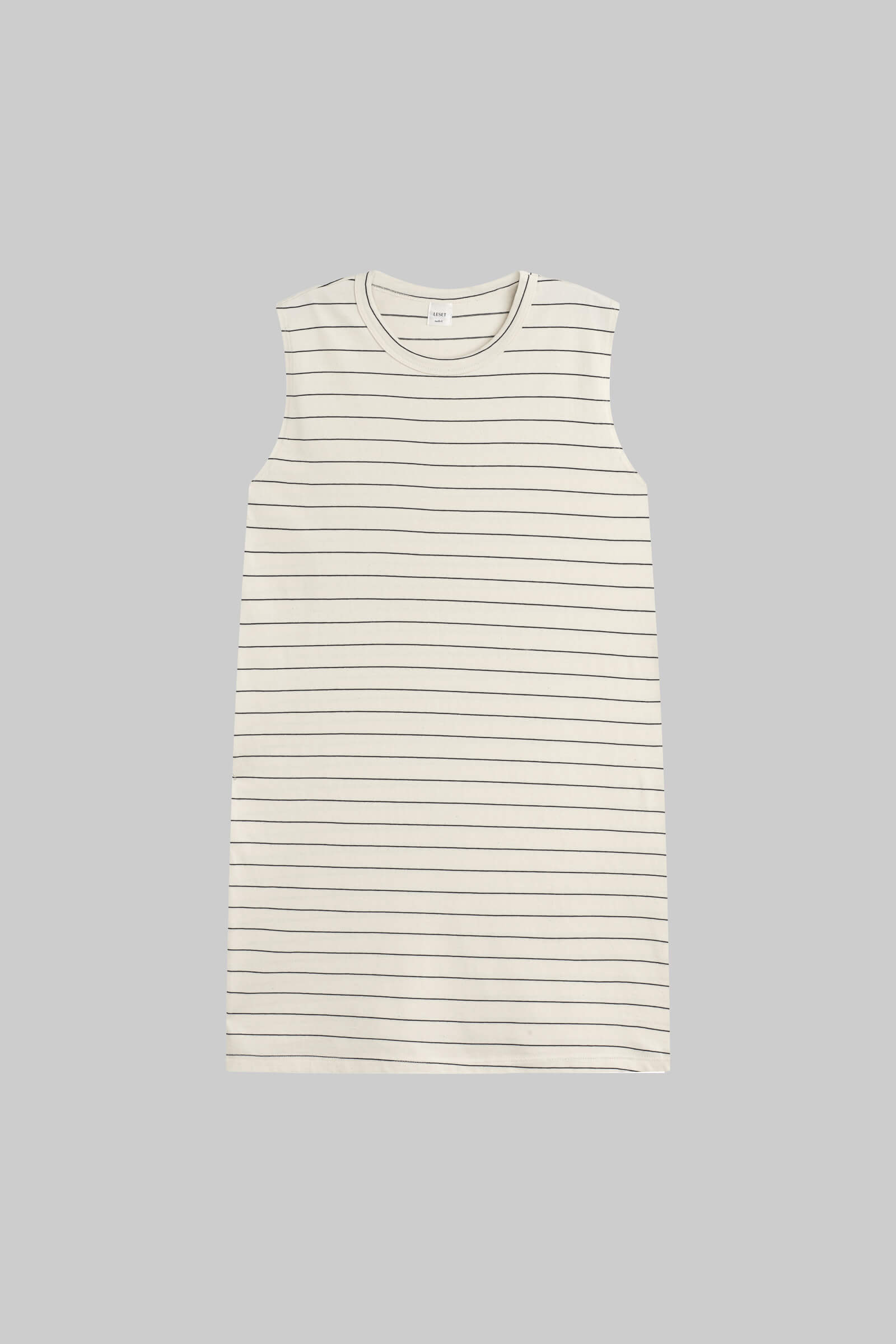 Margo Stripe Sleeveless Mini Dress-2