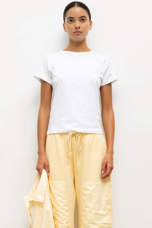 The Margo Slim Fit Tee - White - Image 1