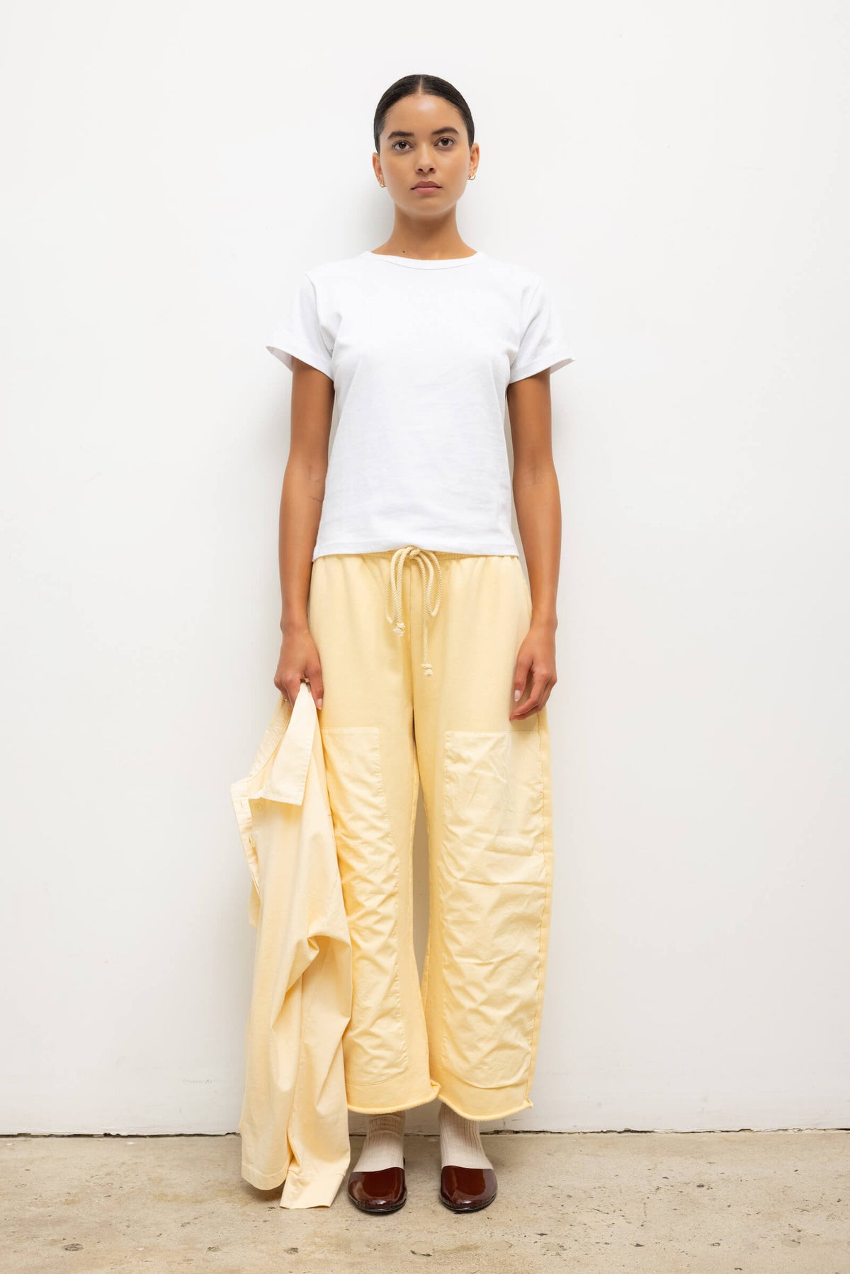 The Margo Slim Fit Tee - White - Image 3