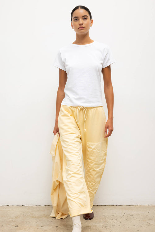 The Margo Slim Fit Tee - White - Image 4