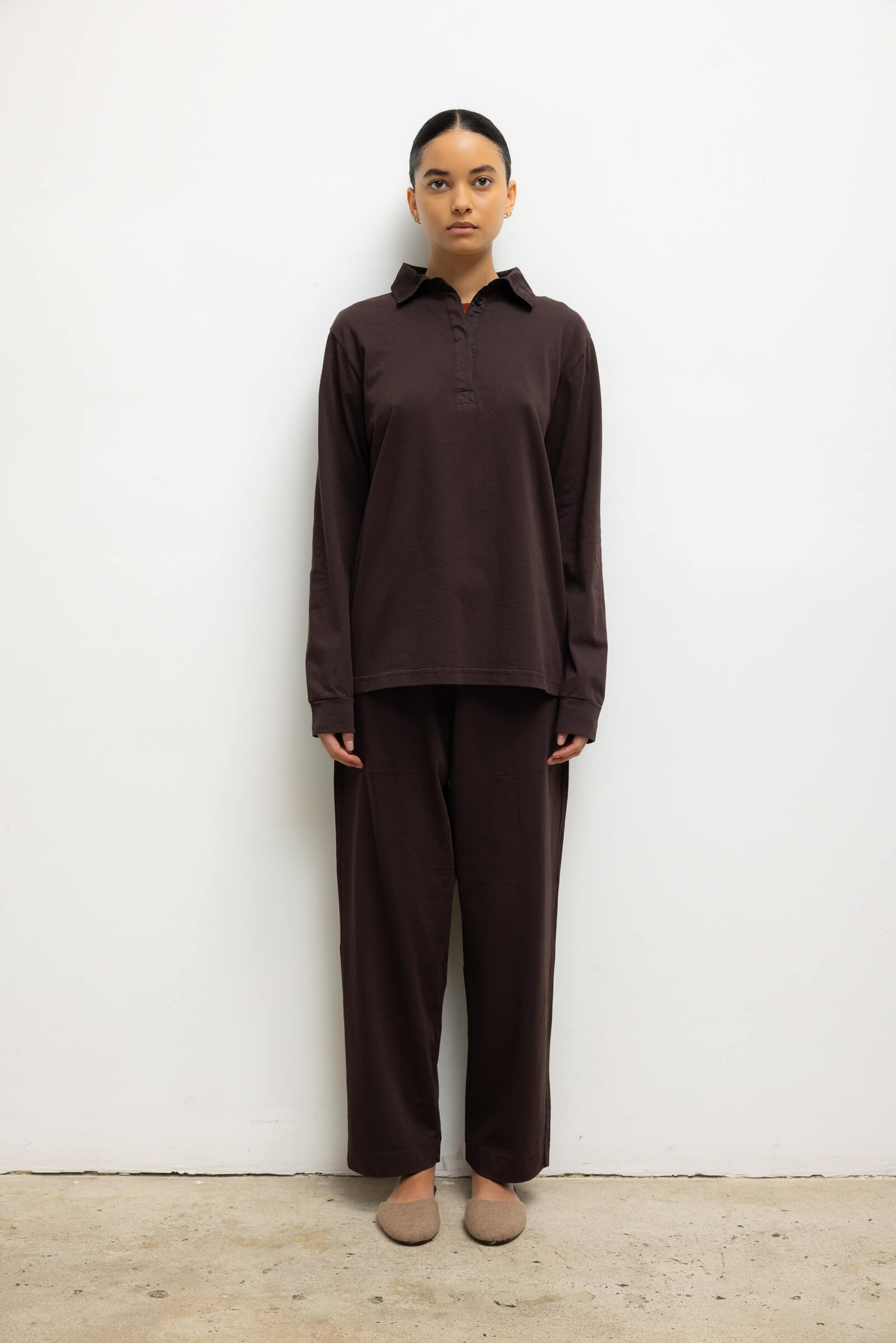 Margo Long Sleeve Polo-2