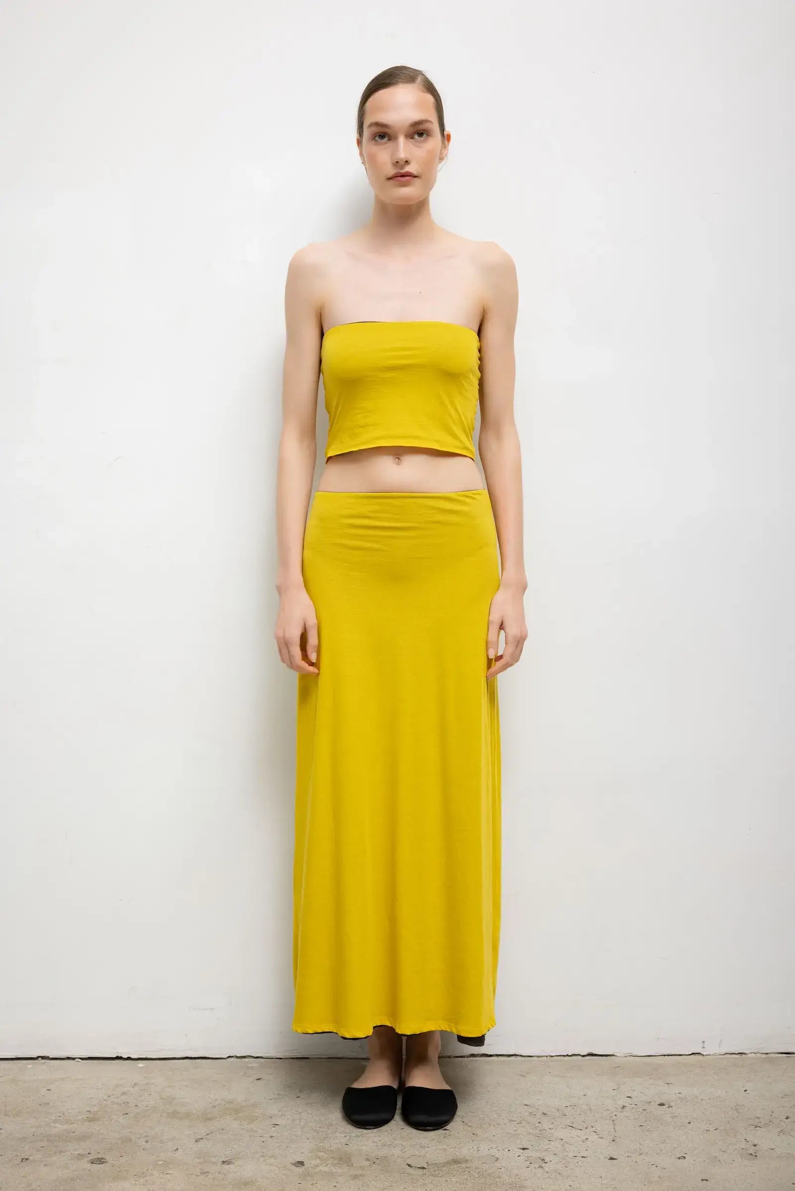 Milo Reversible Midi Skirt