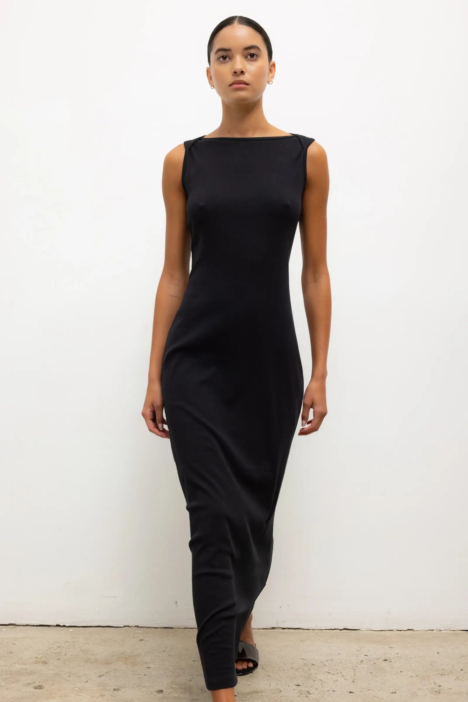 Nando Boatneck Maxi Dress