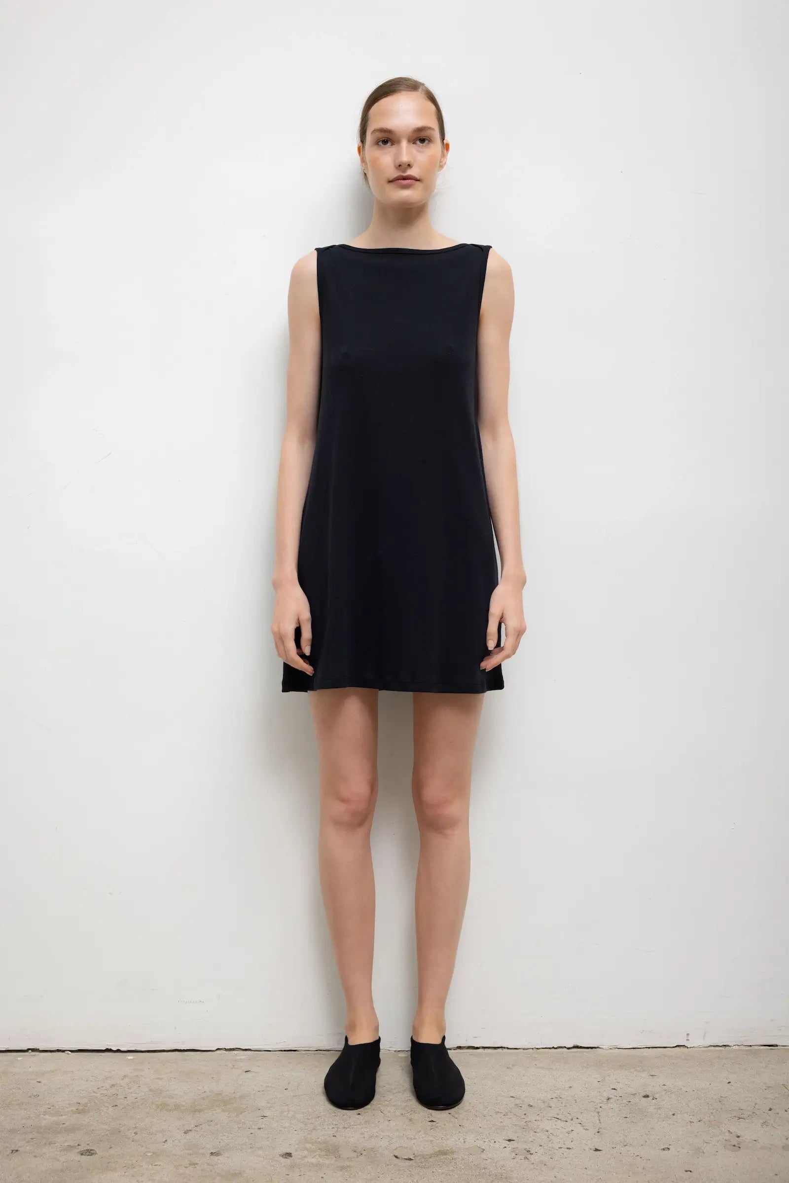 Nando Boatneck Mini Dress