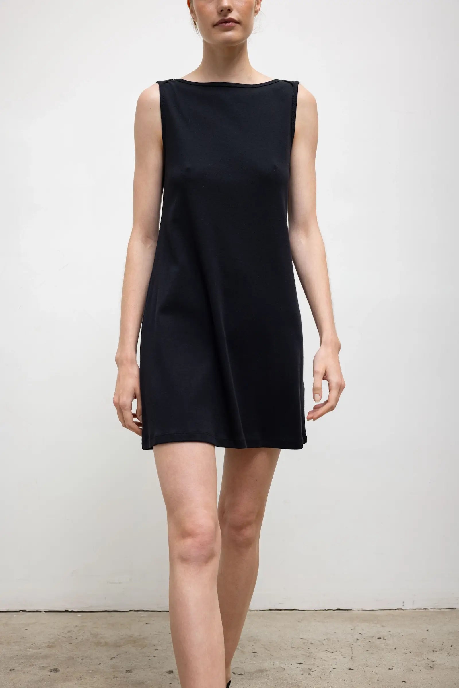 Nando Boatneck Mini Dress