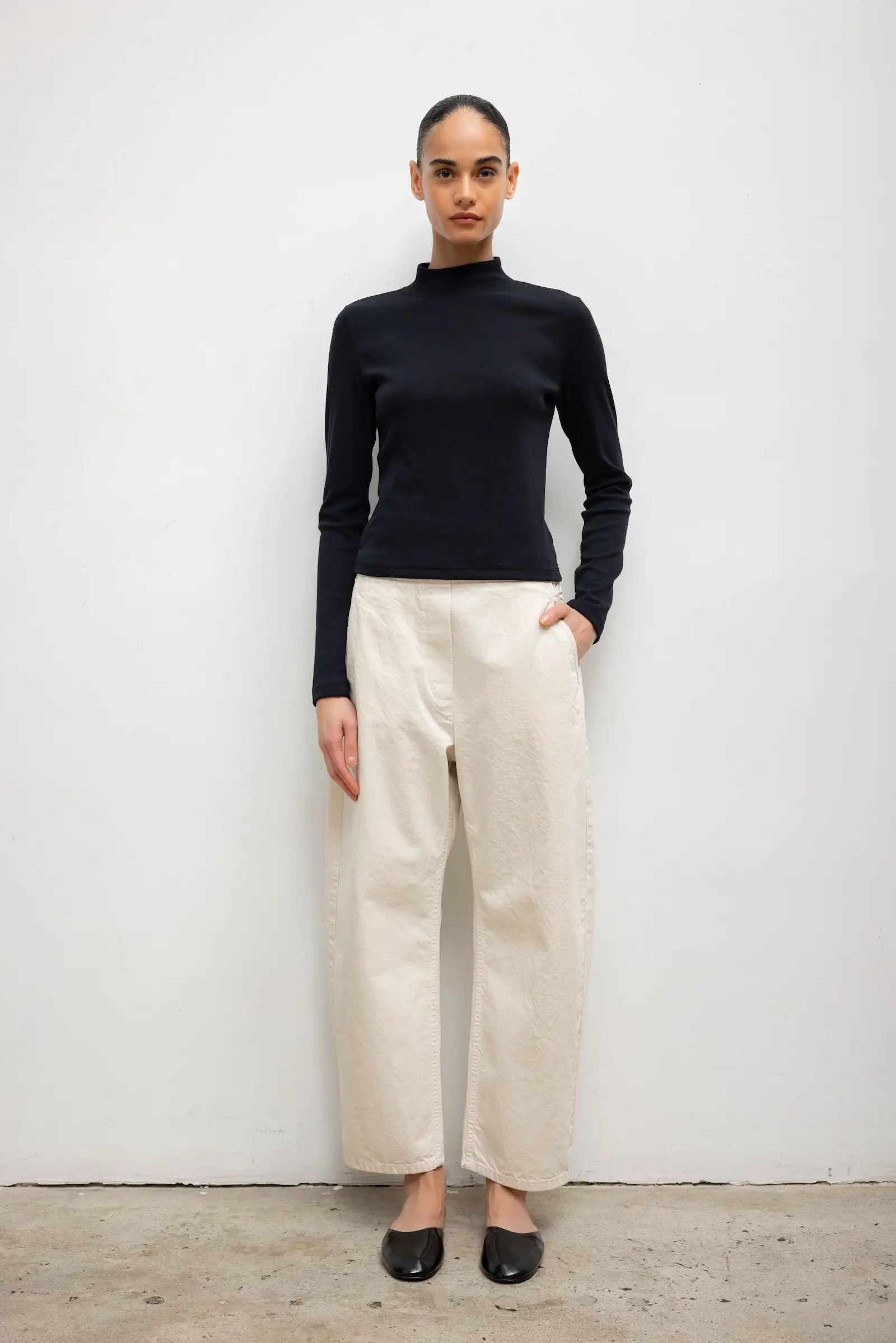 Nando Long Sleeve Mockneck