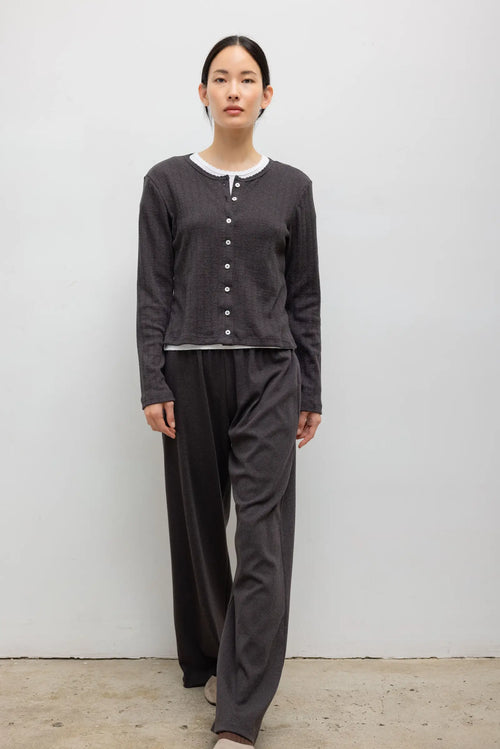 Pre-Order: Nando Lounge Pant - Hickory Melange - Image 3