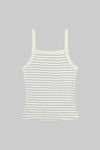 Nando Stripe Square Neck Tank