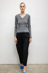 Pre-Order: Nando Slim Long Sleeve V Neck