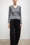 Pre-Order: Nando Slim Long Sleeve V Neck