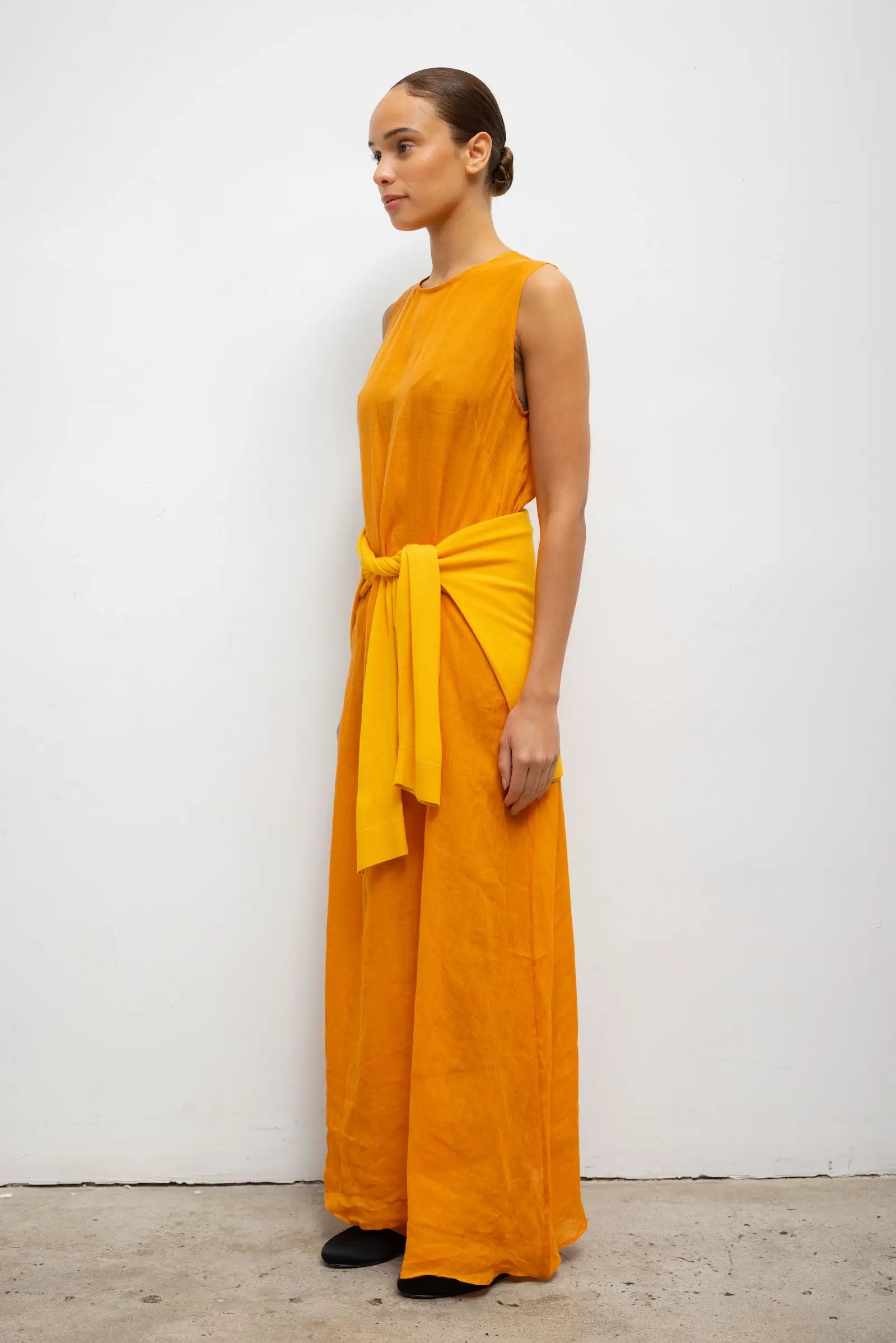 Niko Sleeveless Crew Maxi
