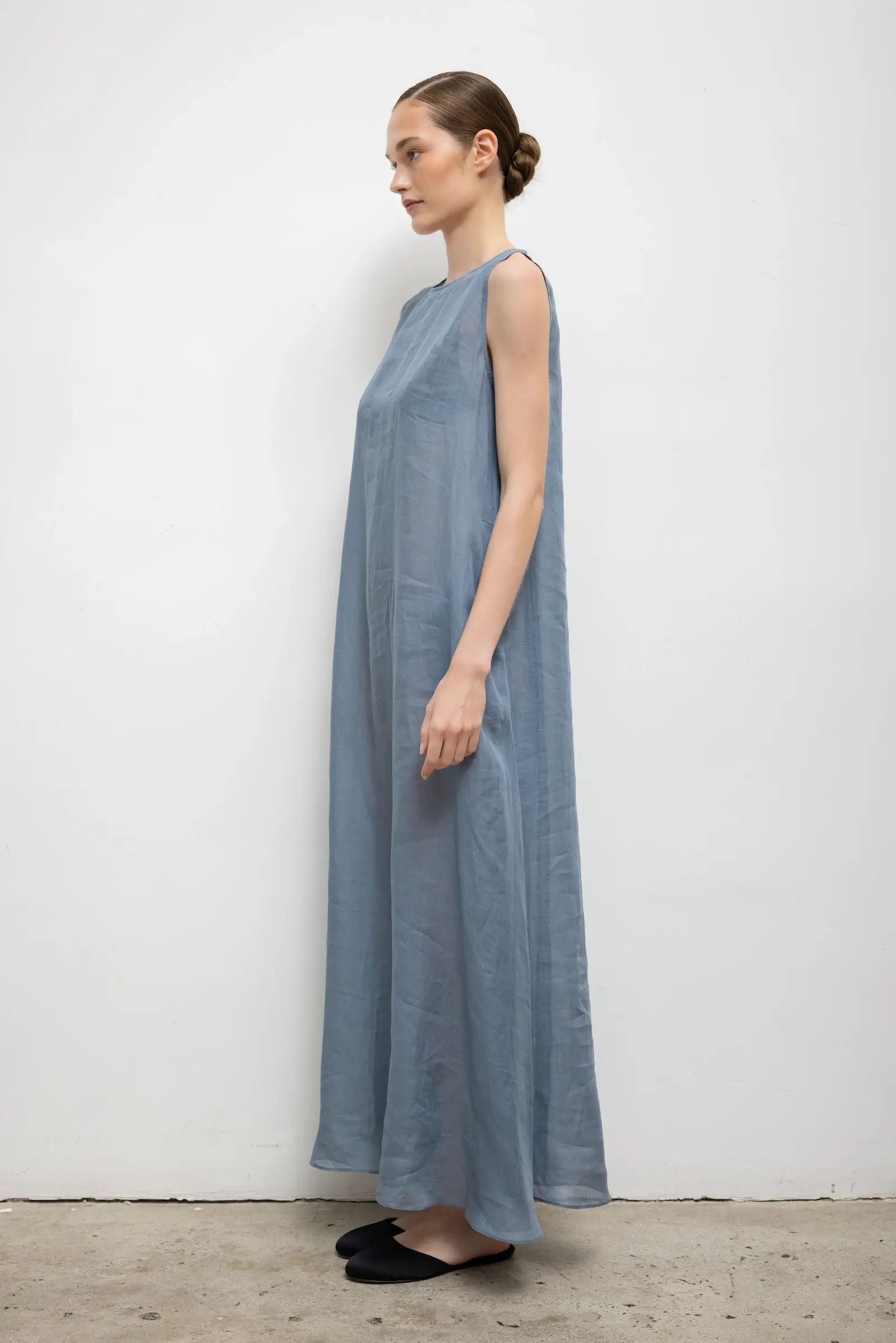 Niko Sleeveless Crew Maxi