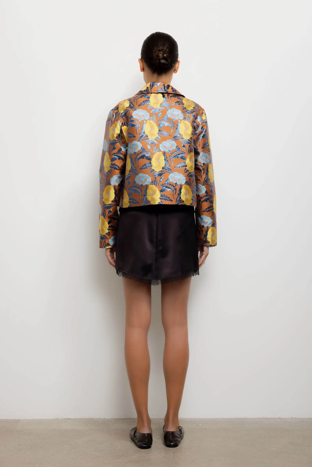 Pam Jacket - Marigold Jacquard - Image 6
