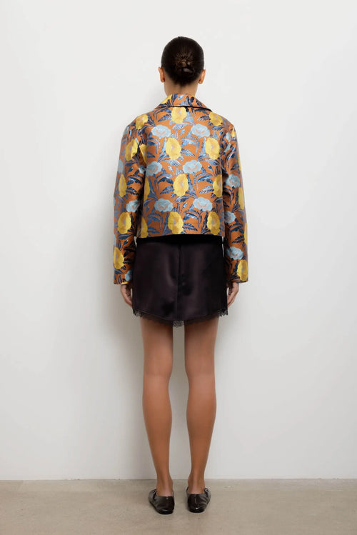 Pam Jacket - Marigold Jacquard - Image 6