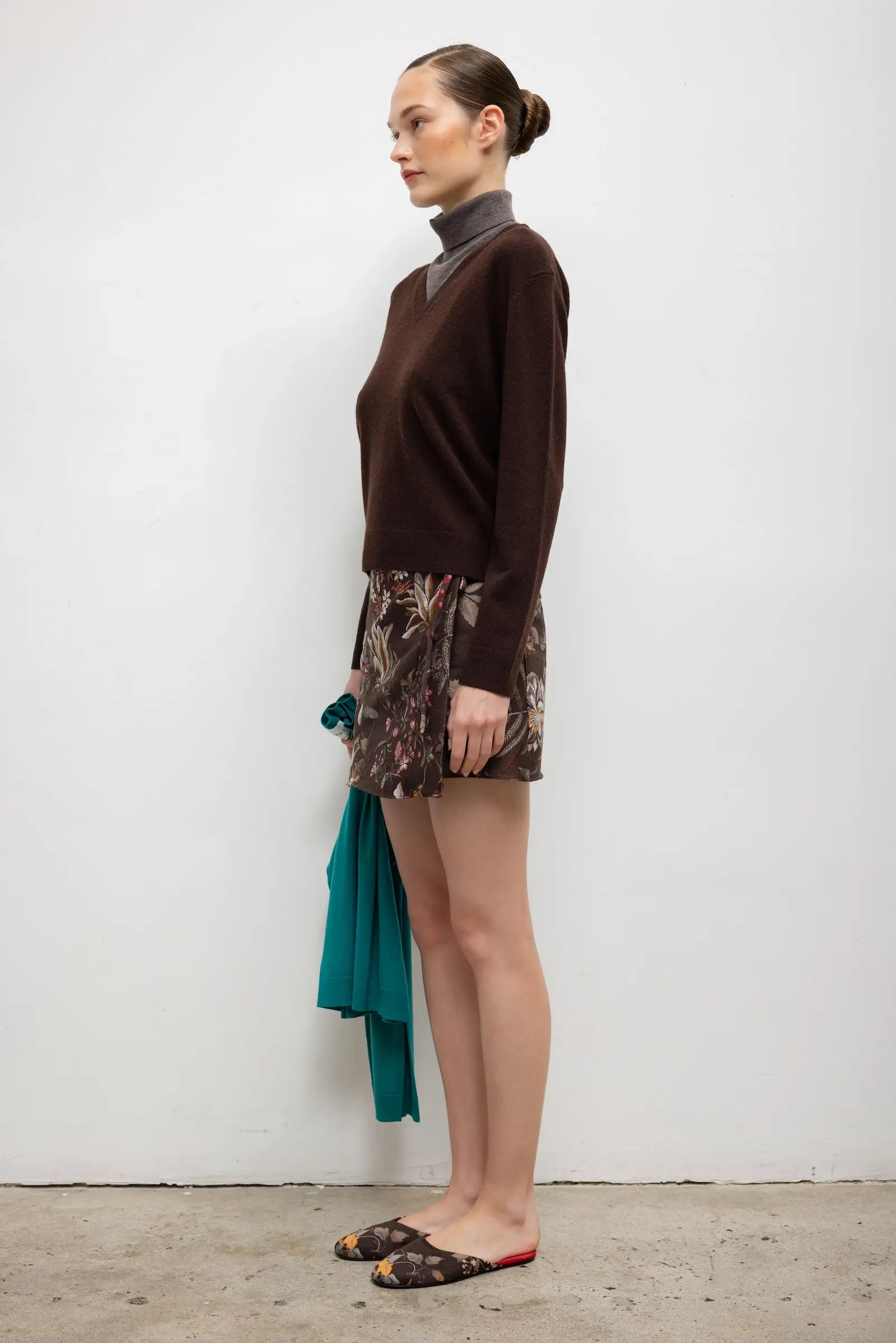Pam Tie Mini Skirt