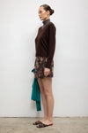 Pam Tie Mini Skirt