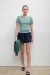 Pointelle Slim Fit Tee