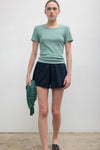 Pointelle Slim Fit Tee