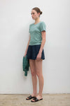 Pointelle Slim Fit Tee